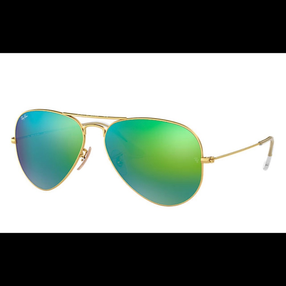 Ray-Ban 3025 Aviator Large Metal Flash Lenses